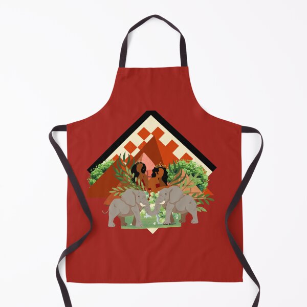 Item preview, Sistas in red and Elephants designed and sold by artbyomega.