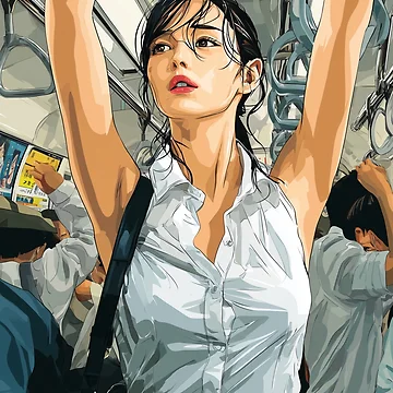 Artwork thumbnail, Subway Rider by randynash