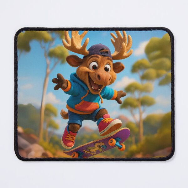 Item preview, Skater Cervalces Latifrons Moose designed and sold by Sillytoe.
