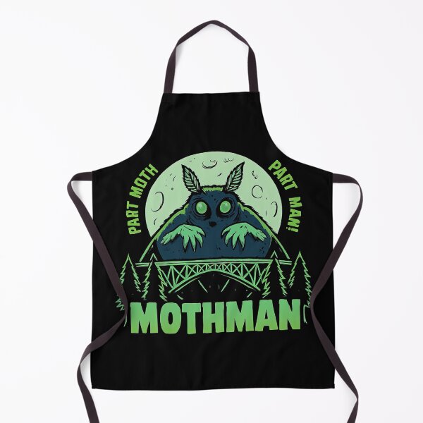 Item preview, Mothman Cryptid Paranormal Folklore Monster Graphic designed and sold by SpookshowDesign.
