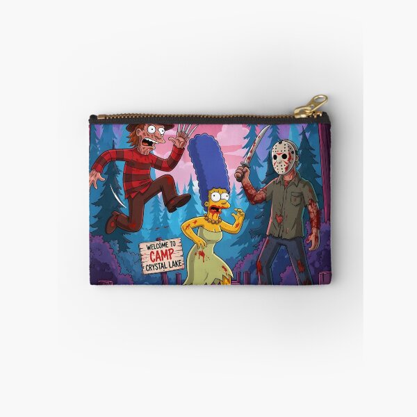 Item preview, Camp Crystal Lake - The Simpsons & Horror Parody Art designed and sold by AV.