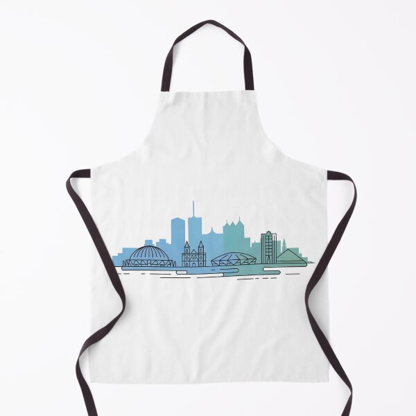 Item preview, Montréal Skyline – Minimalist Travel Souvenir Design designed and sold by Paper Drip.