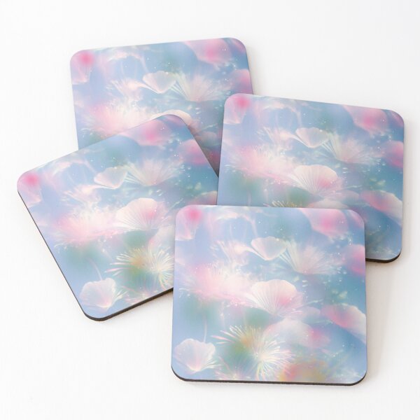 Item preview, Soft Blurred Floral Abstraction - Dreamy Pastel Bloom Aesthetic designed and sold by trajeado14.