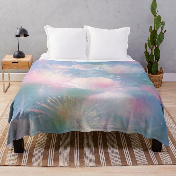 Item preview, Soft Blurred Floral Abstraction - Dreamy Pastel Bloom Aesthetic designed and sold by trajeado14.