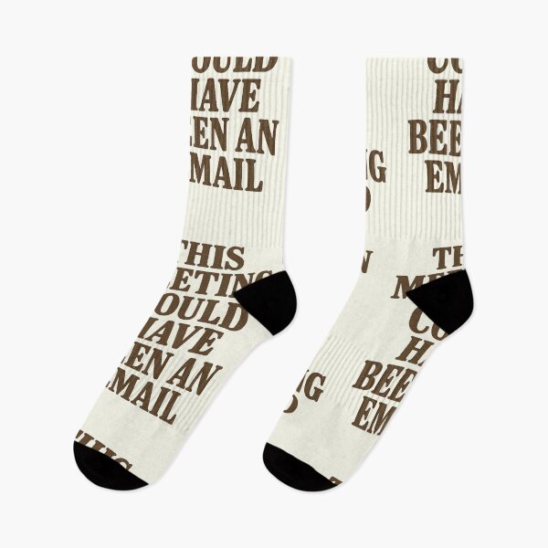 Item preview, This Meeting Could Have Been An Email – Work Humor Typography designed and sold by HoopeStylee.