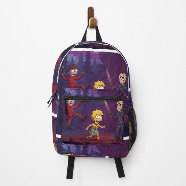 Item preview, Camp Crystal Lake - The Simpsons & Horror Parody Art designed and sold by AV.
