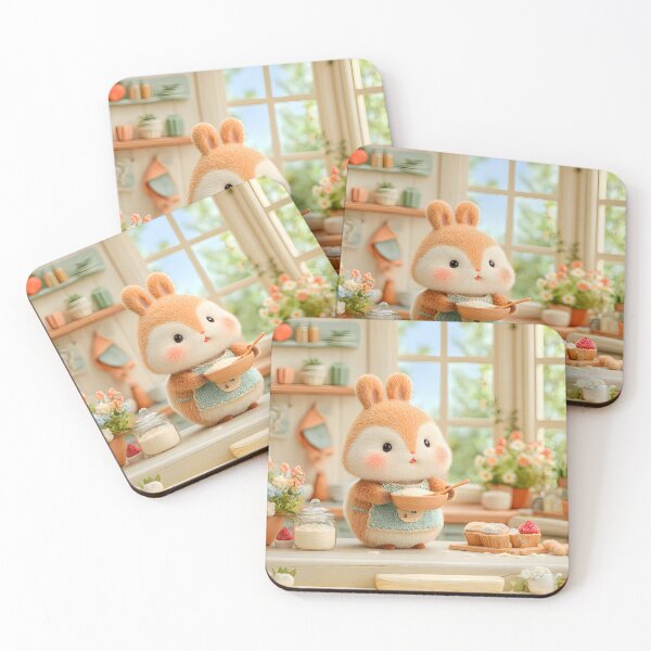 Item preview, Yum Yum Baking Day - Squirrel [B] designed and sold by CozyLodgeVillage.