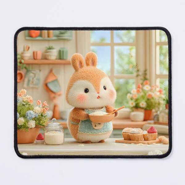 Item preview, Yum Yum Baking Day - Squirrel [B] designed and sold by CozyLodgeVillage.