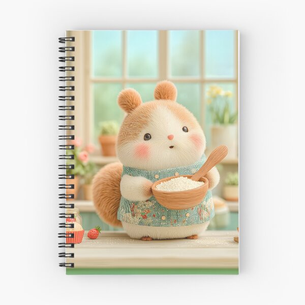 Item preview, Yum Yum Baking Day - Squirrel [A] designed and sold by CozyLodgeVillage.