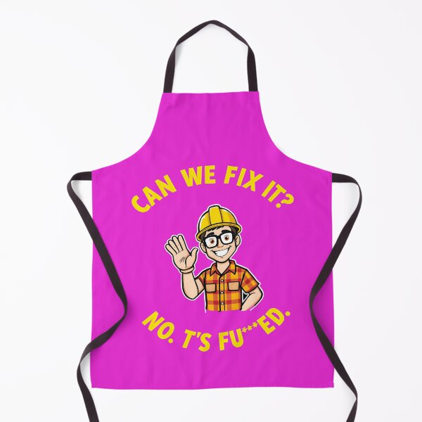 Item preview, Can We Fix It Funny Repair Man Essential T-Shirt designed and sold by Jawadelqaoul.