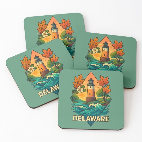 Item preview, Delaware – Coastal Lighthouse and Atlantic Landscapes designed and sold by Ahau Designs.