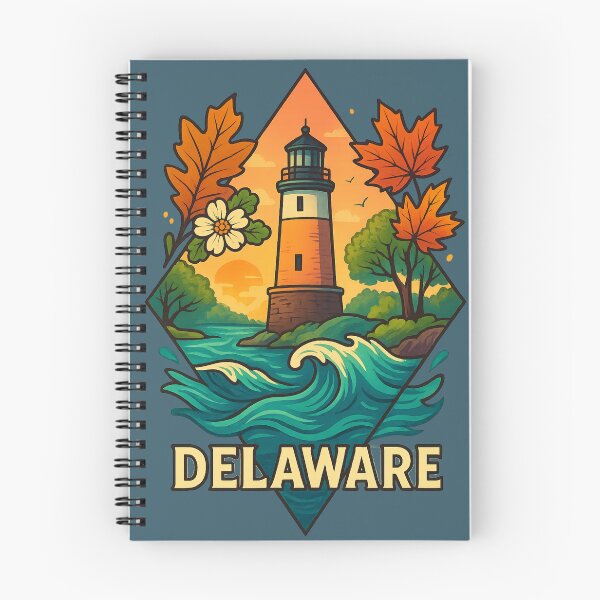Item preview, Delaware – Coastal Lighthouse and Atlantic Landscapes designed and sold by Ahau Designs.