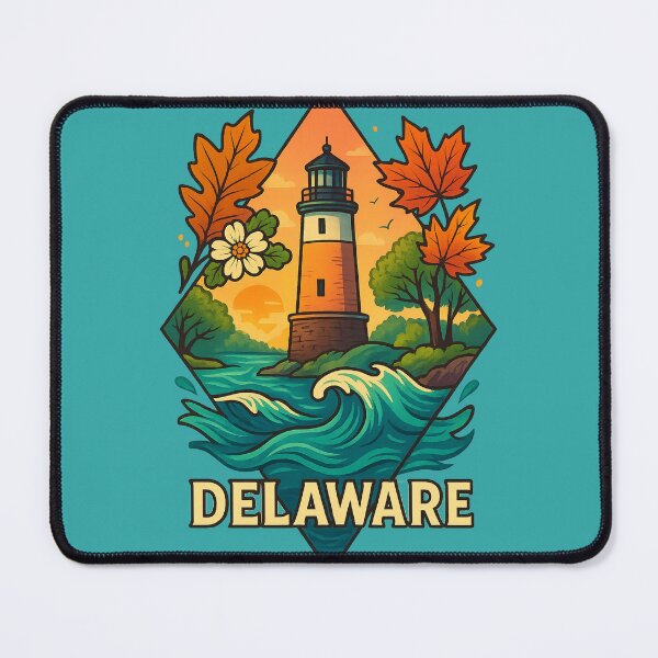 Item preview, Delaware – Coastal Lighthouse and Atlantic Landscapes designed and sold by Ahau Designs.