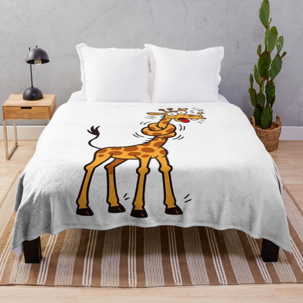 Item preview, Silly Twisted Neck Giraffe Cartoon designed and sold by SnappyPNG.
