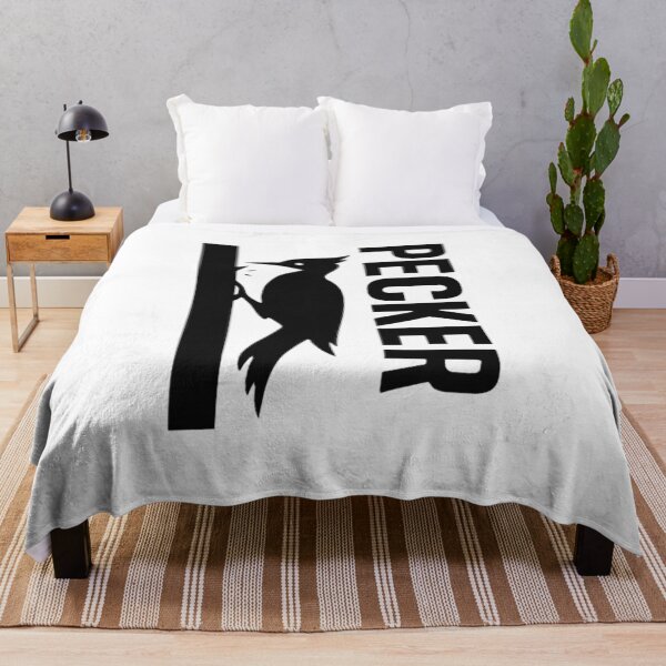 Item preview, Minimalist Woodpecker Design – PECKER Bold Typography designed and sold by OxiSkor.