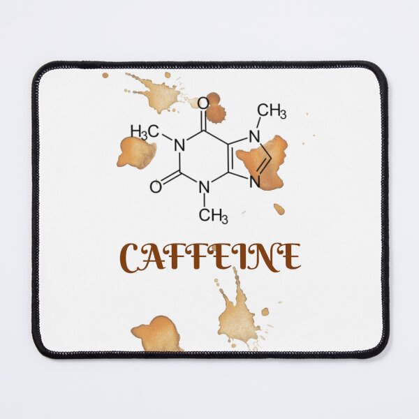 Item preview, Caffeine Molecule Coffee Stains | Chemistry & Coffee Lover Design designed and sold by MiraDesignCo.