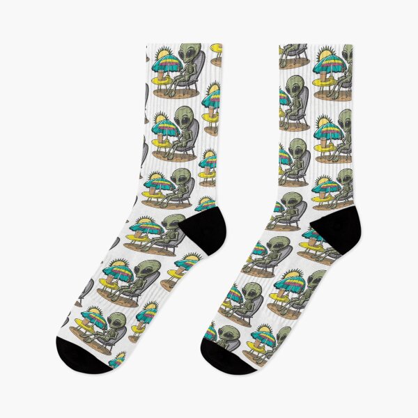 Item preview, Alien on Vacation  designed and sold by CleverCulture.