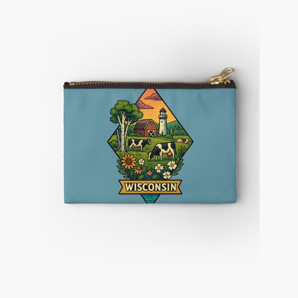 Item preview, Wisconsin – Dairy Farms and Rural Landscapes designed and sold by Ahau Designs.