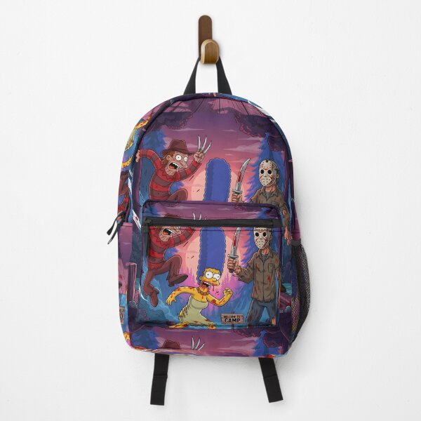 Item preview, Camp Crystal Lake - The Simpsons & Horror Parody Art designed and sold by AV.