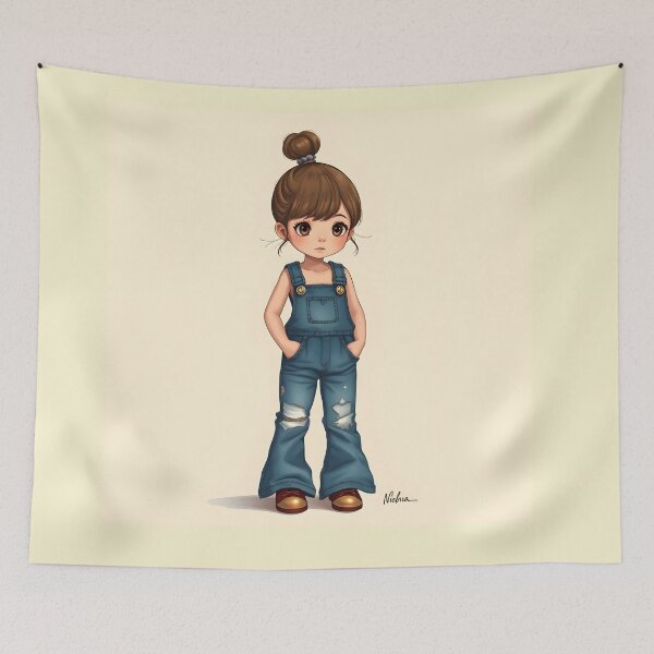 Item preview, Overalls of joy designed and sold by PawPrintedArt.