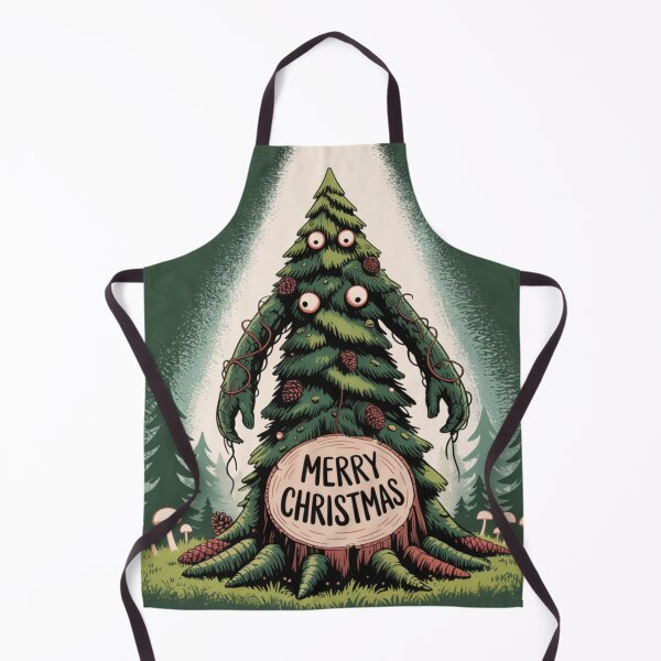 Item preview, Green Mutant Christmas Tree Fantasy designed and sold by Mystic Wild Studio.