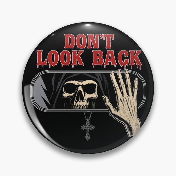 Item preview, Don’t Look Back Grim Reaper Shirt – Scary Halloween Horror Tee designed and sold by Westland Market.