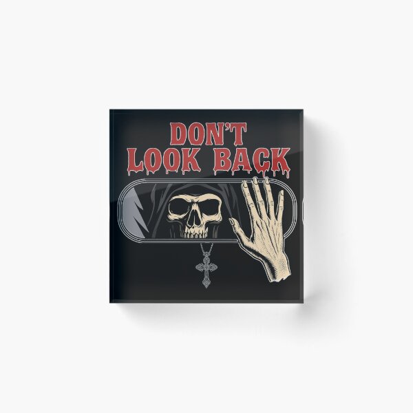 Item preview, Don’t Look Back Grim Reaper Shirt – Scary Halloween Horror Tee designed and sold by Westland Market.
