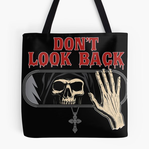 Item preview, Don’t Look Back Grim Reaper Shirt – Scary Halloween Horror Tee designed and sold by Westland Market.