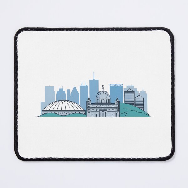 Item preview, Montréal Skyline – Minimalist Travel Souvenir Design designed and sold by Paper Drip.