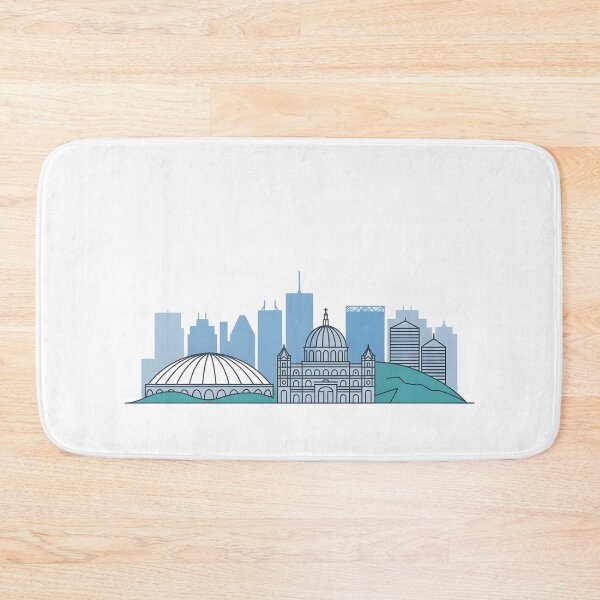 Item preview, Montréal Skyline – Minimalist Travel Souvenir Design designed and sold by Paper Drip.