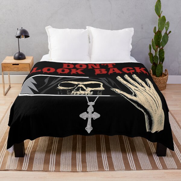 Item preview, Don’t Look Back Grim Reaper Shirt – Scary Halloween Horror Tee designed and sold by Westland Market.