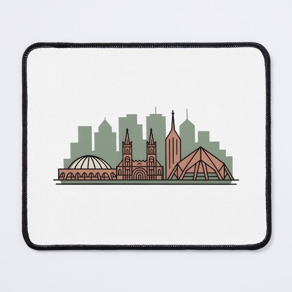 Item preview, Montréal Skyline – Minimalist Travel Souvenir Design designed and sold by Paper Drip.