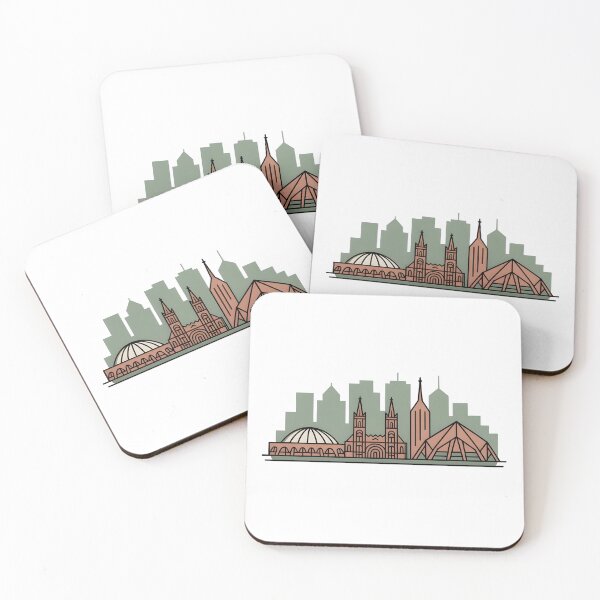 Item preview, Montréal Skyline – Minimalist Travel Souvenir Design designed and sold by Paper Drip.
