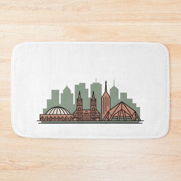 Item preview, Montréal Skyline – Minimalist Travel Souvenir Design designed and sold by Paper Drip.