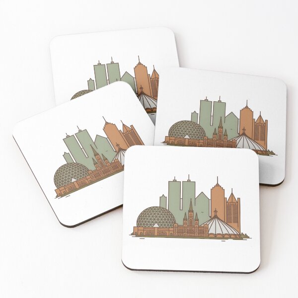 Item preview, Montréal Skyline – Minimalist Travel Souvenir Design designed and sold by Paper Drip.