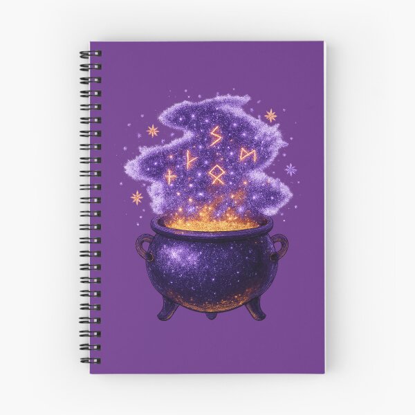Item preview, Witch Cauldron – Bubbling Halloween Potion with Glitter Magic designed and sold by BloomOfDesign.