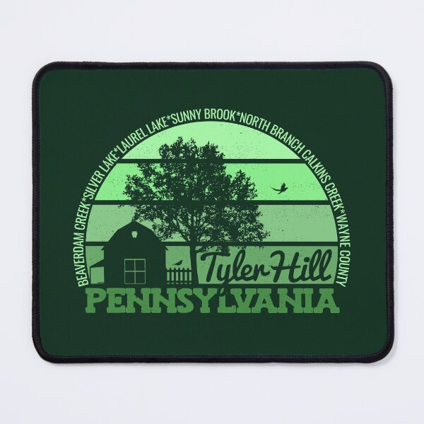Item preview, Tyler Hill Pennsylvania Sunset Retro Vintage Local Pride Logo designed and sold by CRHPOD20.