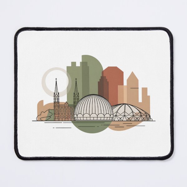 Item preview, Montréal Skyline – Minimalist Travel Souvenir Design designed and sold by Paper Drip.