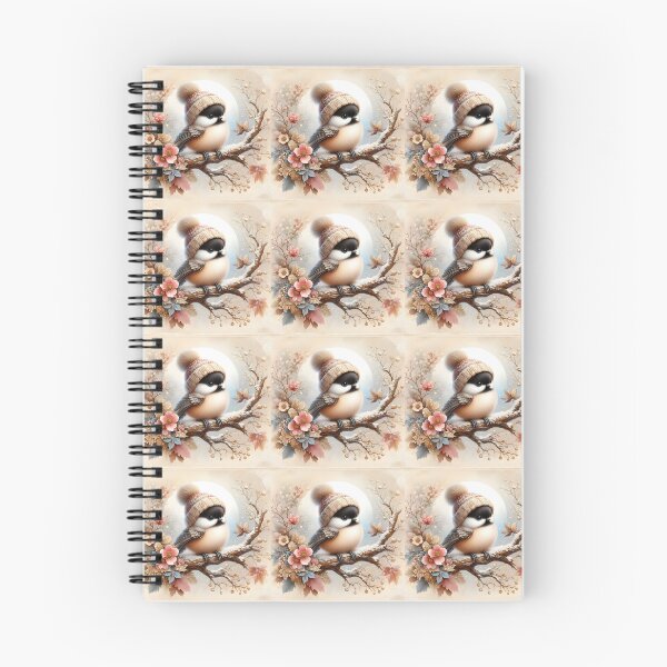 Item preview, 'Adorable Chickadee in Winter' designed and sold by LittlePaws2.