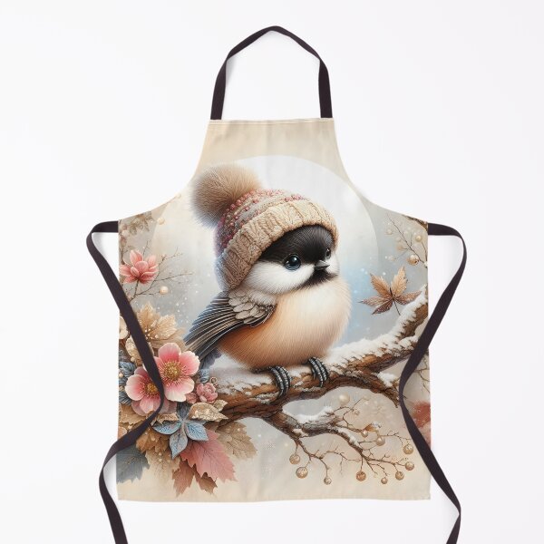 Item preview, 'Adorable Chickadee in Winter' designed and sold by LittlePaws2.