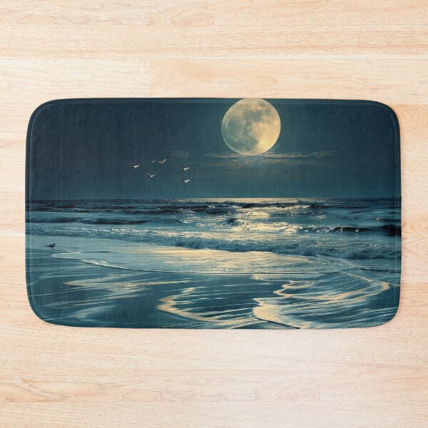 Item preview, Tidelight Sonata: Moon Over Indigo Shore designed and sold by ArgentoArt.