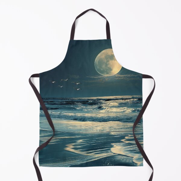 Item preview, Tidelight Sonata: Moon Over Indigo Shore designed and sold by ArgentoArt.