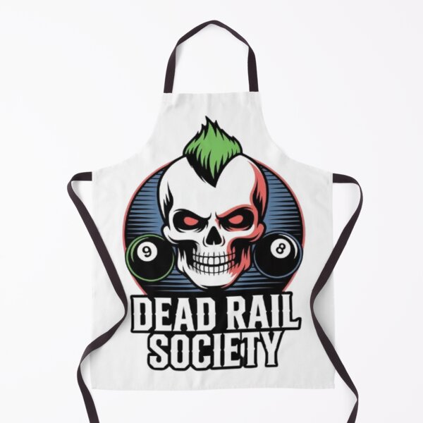 Item preview, Dead Rail Society – Punk Skull Billiards Logo Design designed and sold by dortmond.