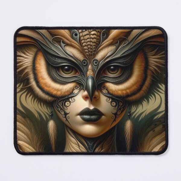 Item preview, Behind the Owl Mask designed and sold by JMC-Art74.