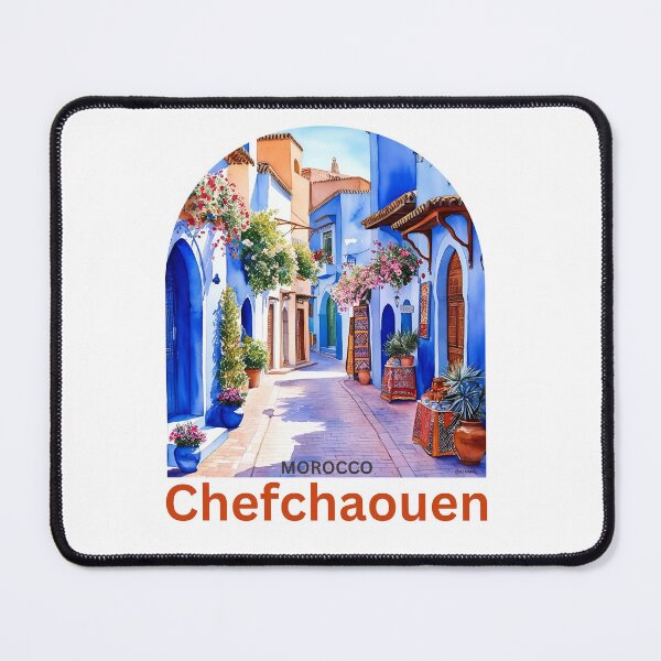 Item preview, Chefchaouen-the blue city of Morocco design designed and sold by dijjaboutique.
