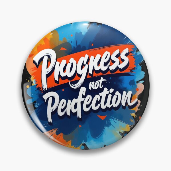 Item preview, Progress Not Perfection | Sobriety & Recovery Gifts | SoberSips designed and sold by SoberSips.