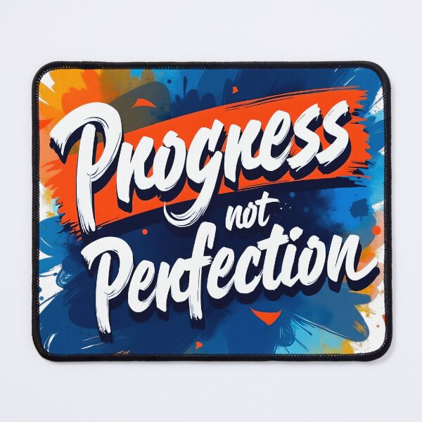 Item preview, Progress Not Perfection | Sobriety & Recovery Gifts | SoberSips designed and sold by SoberSips.