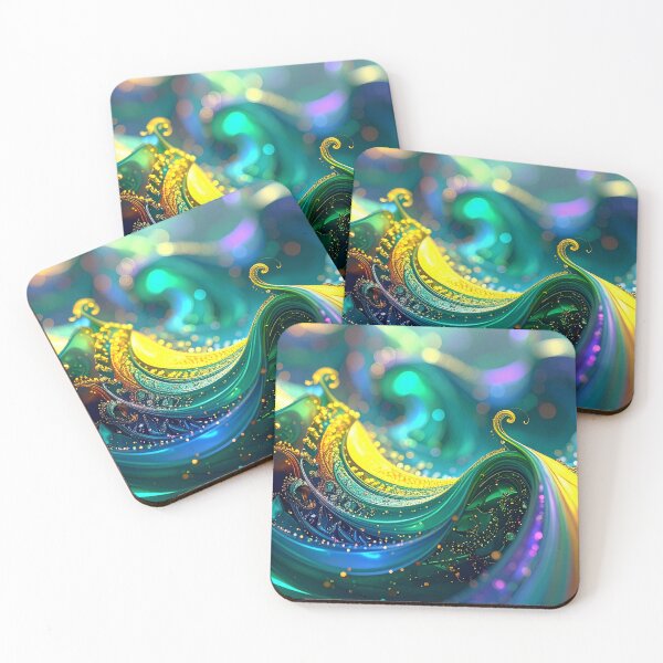 Item preview, Abstract Waves designed and sold by JMC-Art74.