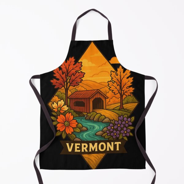 Item preview, Vermont – Covered Bridge and Autumn Landscapes designed and sold by Ahau Designs.
