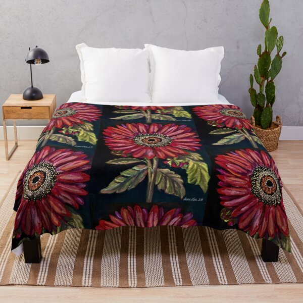 Item preview, Red Sunflower no1 designed and sold by Alma Lee.